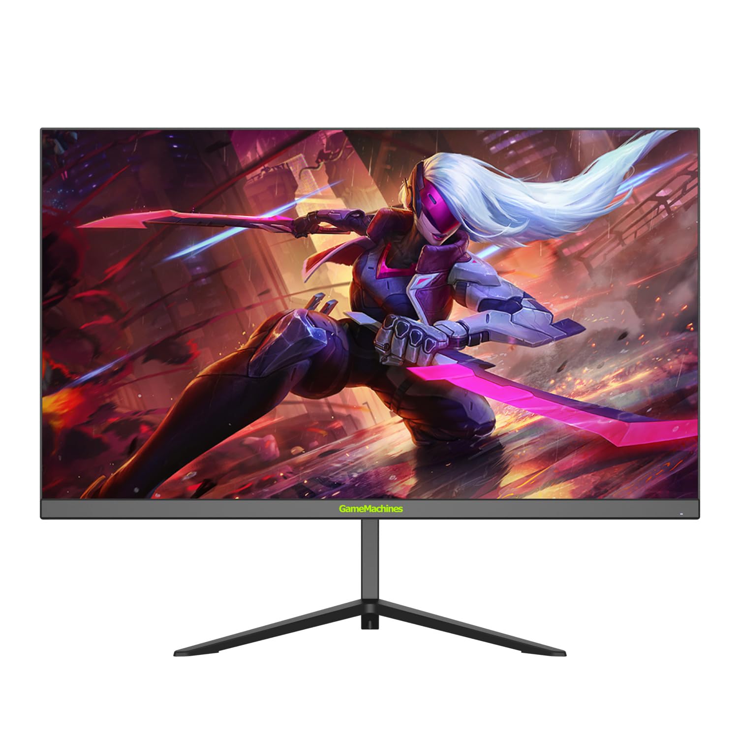 Ігровий ПК GameMachines Trinity AMD Ryzen 7 5700X GeForce RTX 4060 Ti 1TB SSD 32GB DDR4 WiFi Клавіатура Миша 24 дюйми 165 Гц Монітор Win 11, фото №7