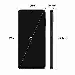 Смартфон Samsung Galaxy A22 6.4 дюйма, 128 GB, Android, Black synthetic.ua - Фото 1