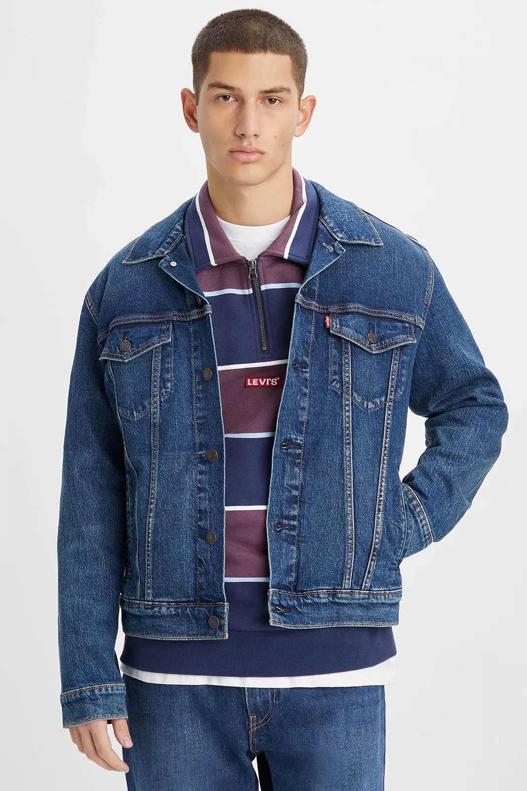 Мужская куртка Levis - The Trucker Jacket New Improve Trucker - XS, фото №1 Мужская куртка Levis - The Trucker Jacket New Improve Trucker - XS, фото №1