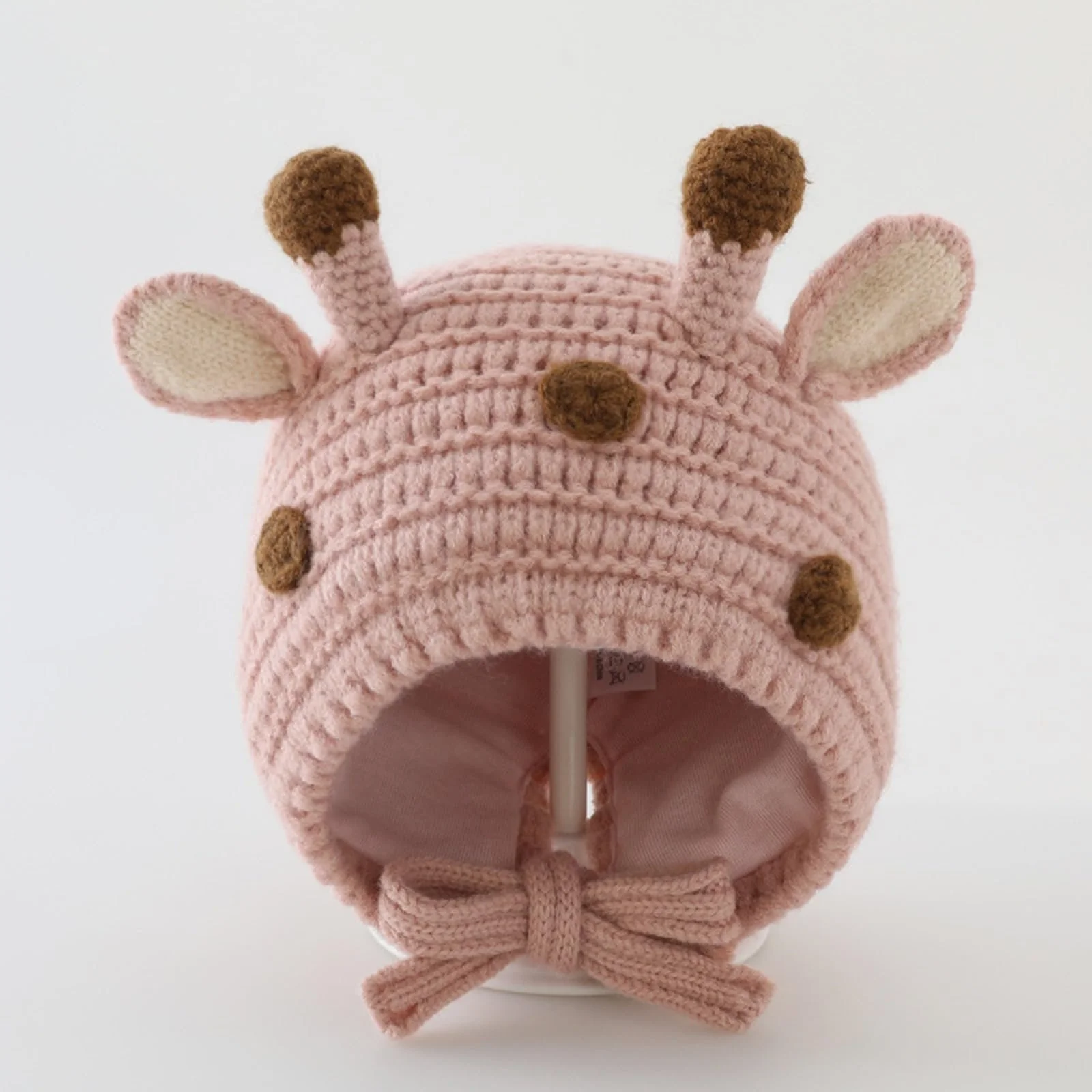 Дитяча шапка зимова тепла шапка-шарф з флісовою підкладкою, фото №3