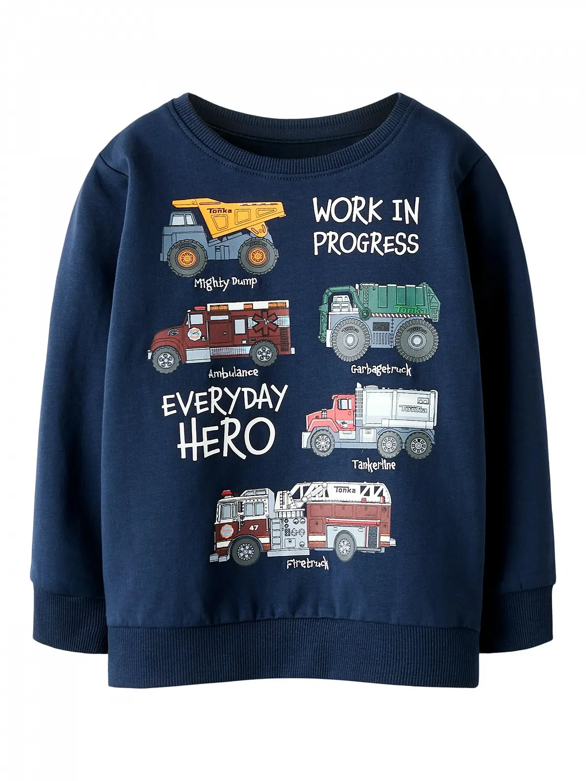 Толстовка NAME IT Nmmorson Tonka Nreg Sweat Bru Cplg, фото №1 Толстовка NAME IT Nmmorson Tonka Nreg Sweat Bru Cplg, фото №1