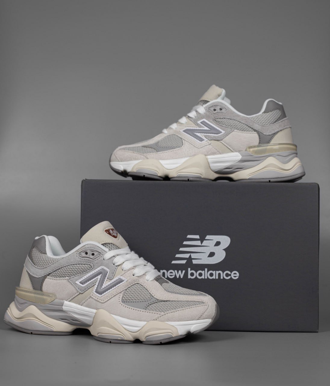 Кросівки New Balance 9060 Beige Gray, фото №2