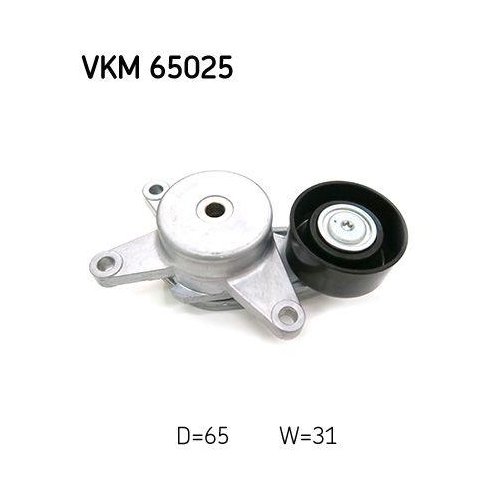 Натягувач поліклинового ременя SKF VKM 65025 для HYUNDAI KIA, фото №2