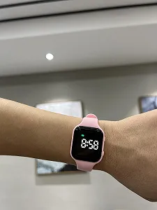 Вибрационный будильник E-vibra 15 Alarm Vibrating Memory Clock Водонепроницаемые медицинские часы Розовый synthetic.ua - Фото 1