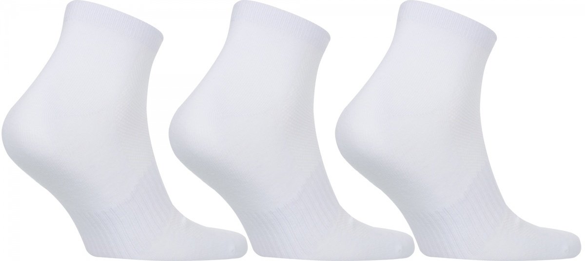 Шкарпетки Columbia NEW COTTON QUARTER 3 PACK NCQS3PCLB Білий 43-46, фото №3