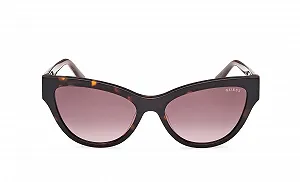 Сонцезахисні окуляри GUESS Жіночі GU0011252F56 UV Protected Injected Dark Havana - Фото 1