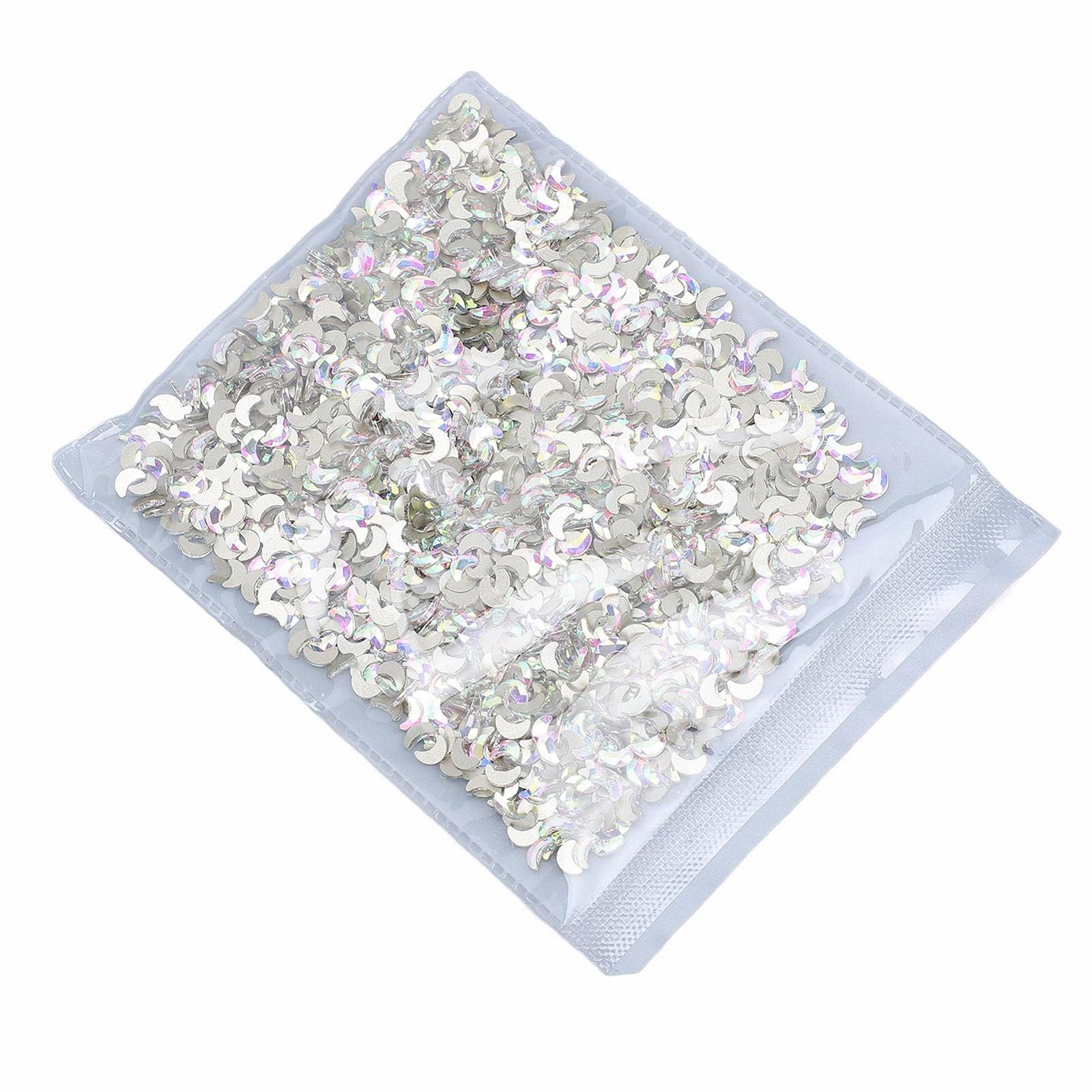 Прикраса для нігтів Flatback, страз у формі півмісяця, фото №4