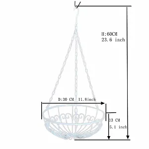 Подвесная корзина для цветов perfk европейский стиль металлическая цена на synthetic.ua - Фото 1 Подвесная корзина для цветов perfk европейский стиль металлическая synthetic.ua - Фото 1