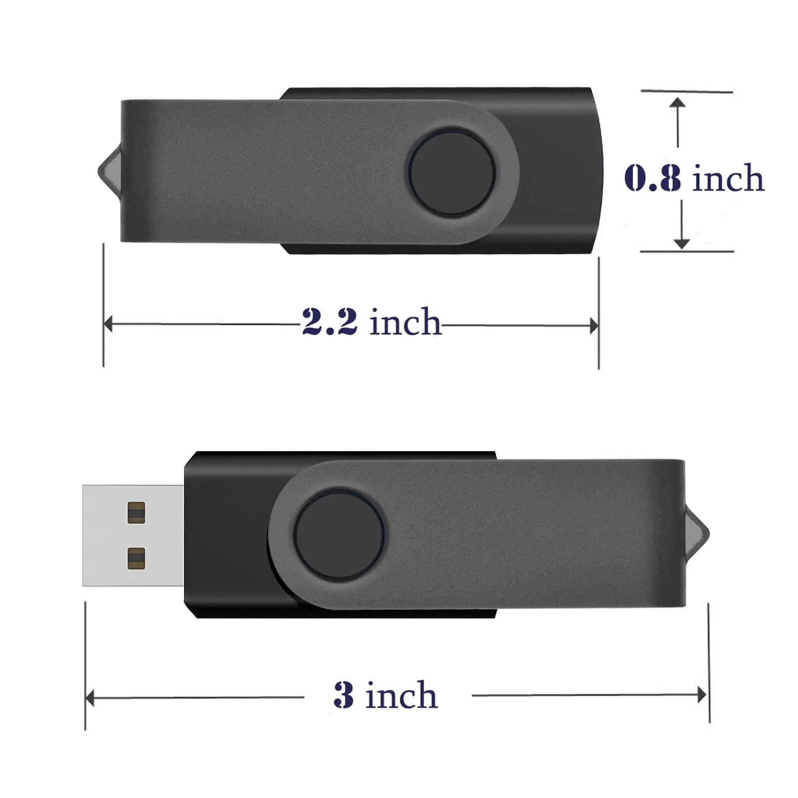 USB-накопичувач 16 ГБ Набір 10 шт Black, фото №6 USB-накопичувач 16 ГБ Набір 10 шт Black, фото №6