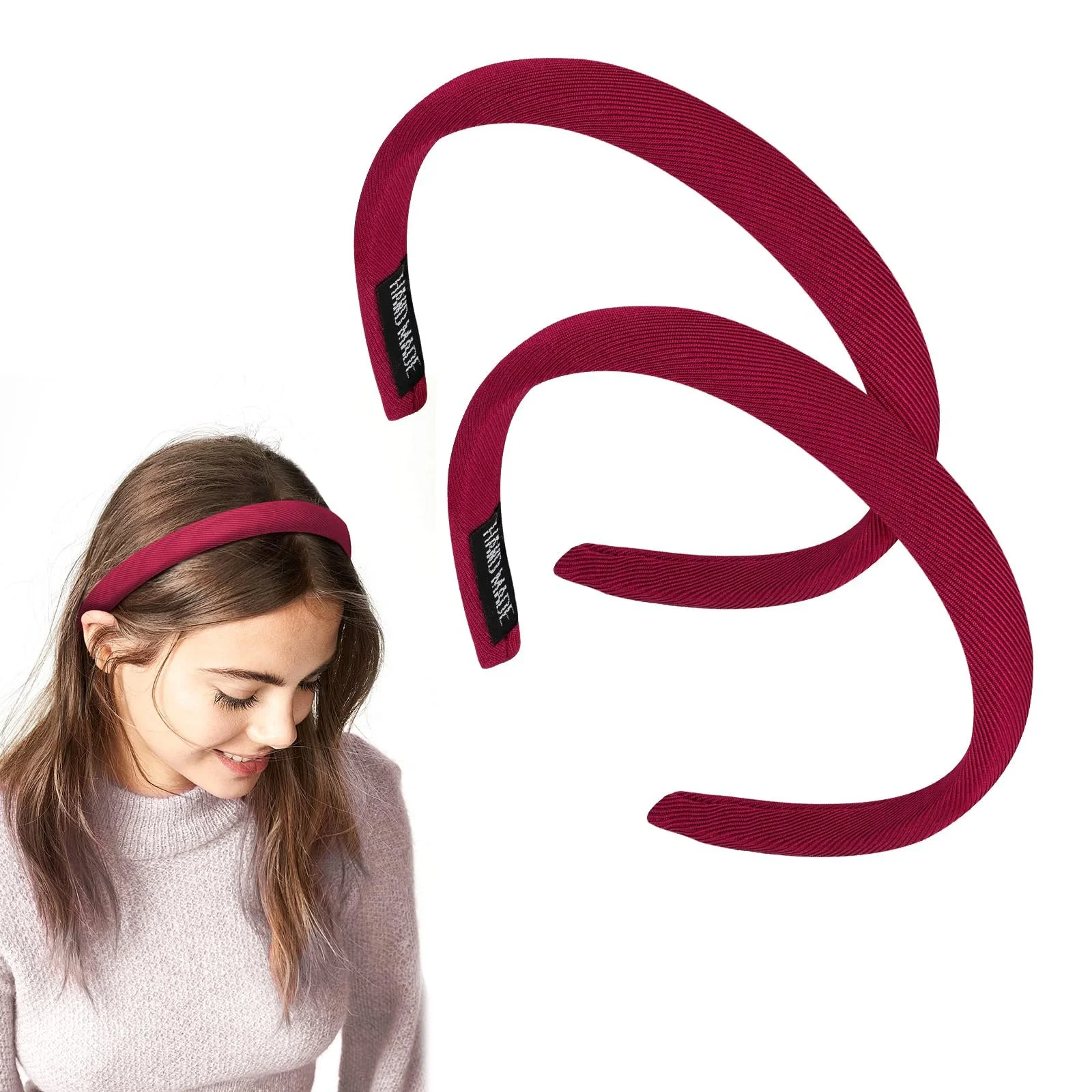 Обруч на голову LOPHE Червоний, 2 шт, фото №8 Обруч на голову LOPHE Червоний, 2 шт, фото №8