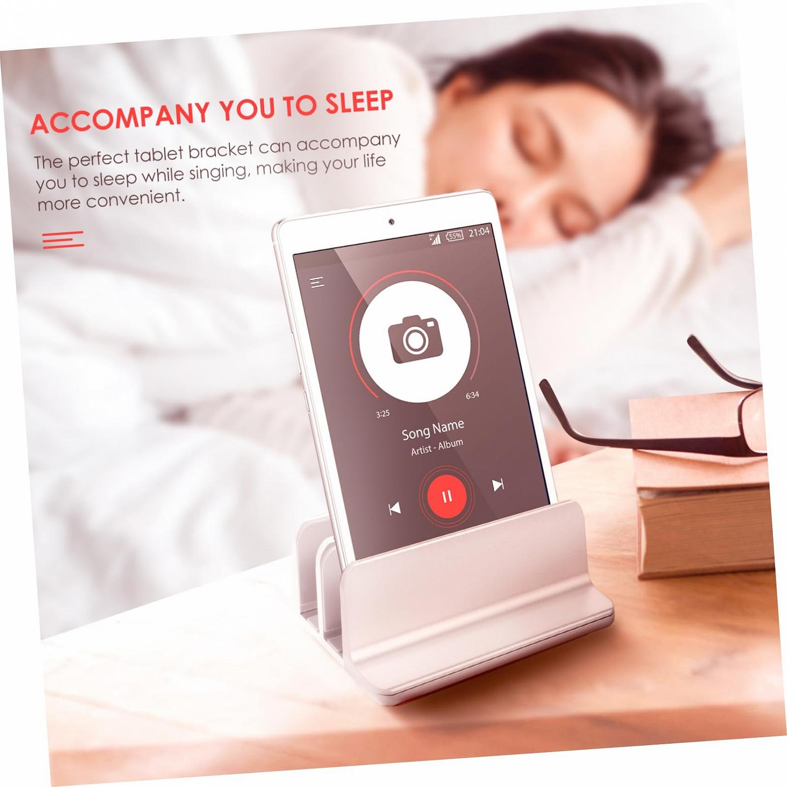 Держатель для ноутбука Gatuida Вертикальный, алюминиевый, для настольного компьютера, подставка для планшета, органайзер для ноутбука, многоцелевая полка, фото №9