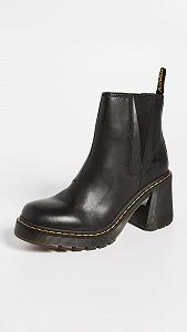 Челсі Dr. Martens Черевики жіночі Combat Boots, чорний synthetic.ua - Фото 1