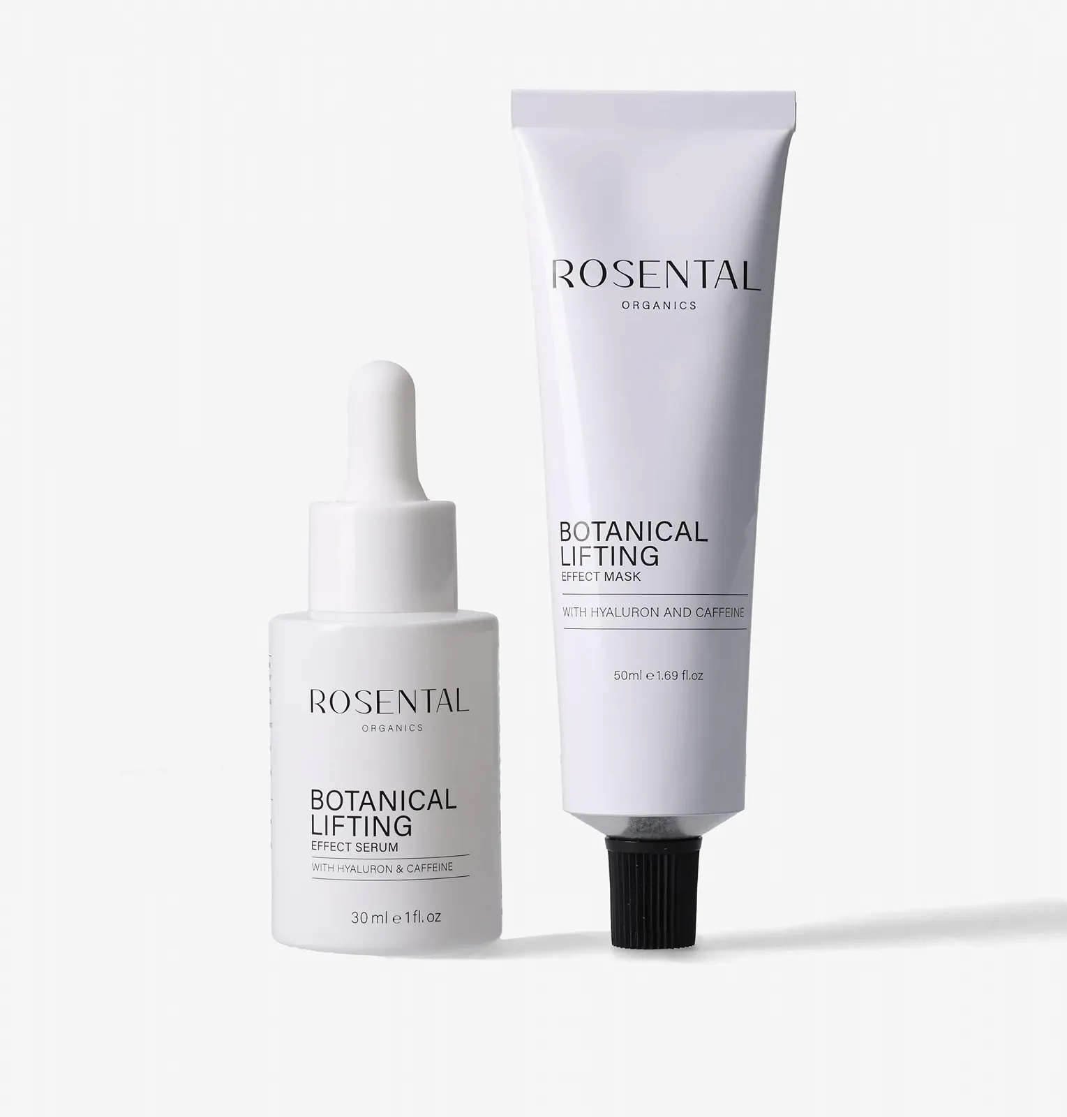 Набір ROSENTAL Organics Botanical Lifting Effect Duo - Антивікова сироватка та маска для розгладження зморшок, фото №1