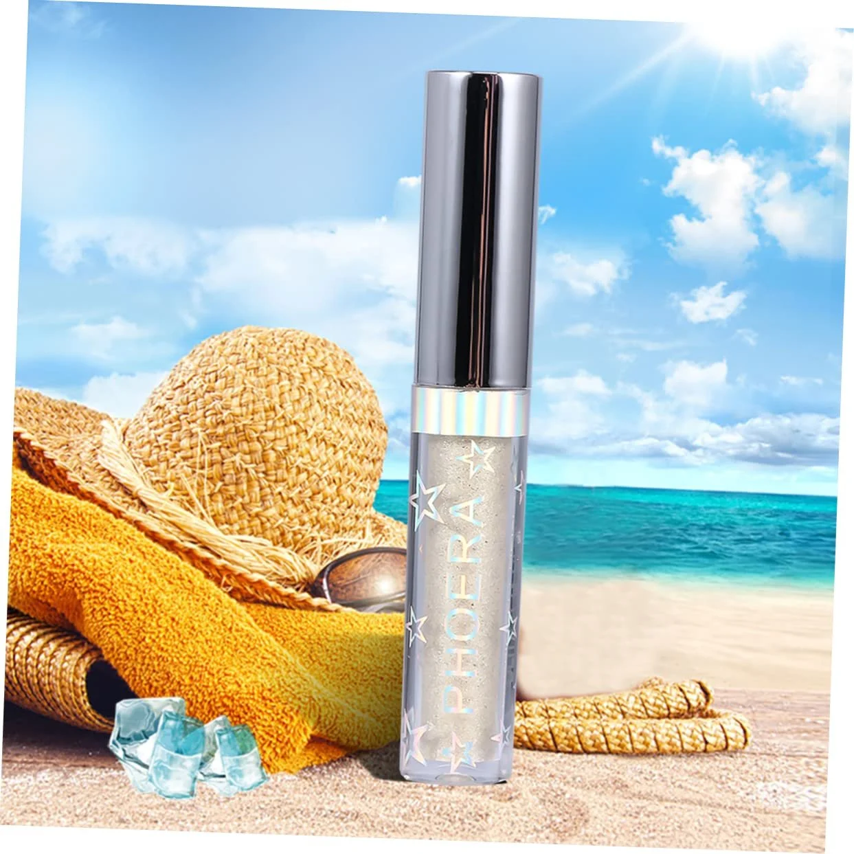 Підводка для очей Beaupretty Блискуча рідка, кольорова, металік, фото №4