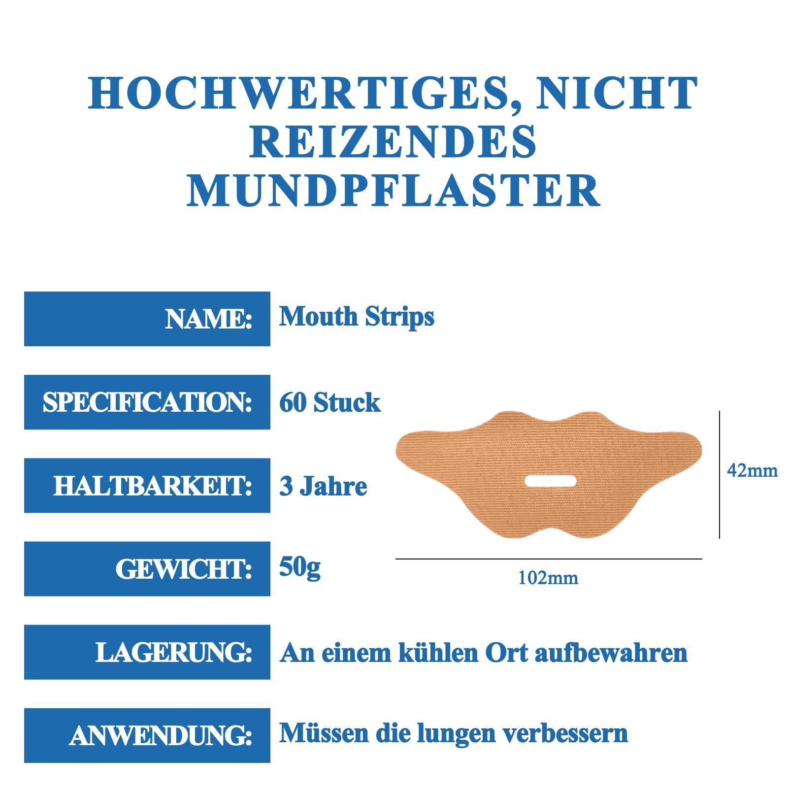 Лента для рта для сна, пластырь для рта против храпа, фото №8