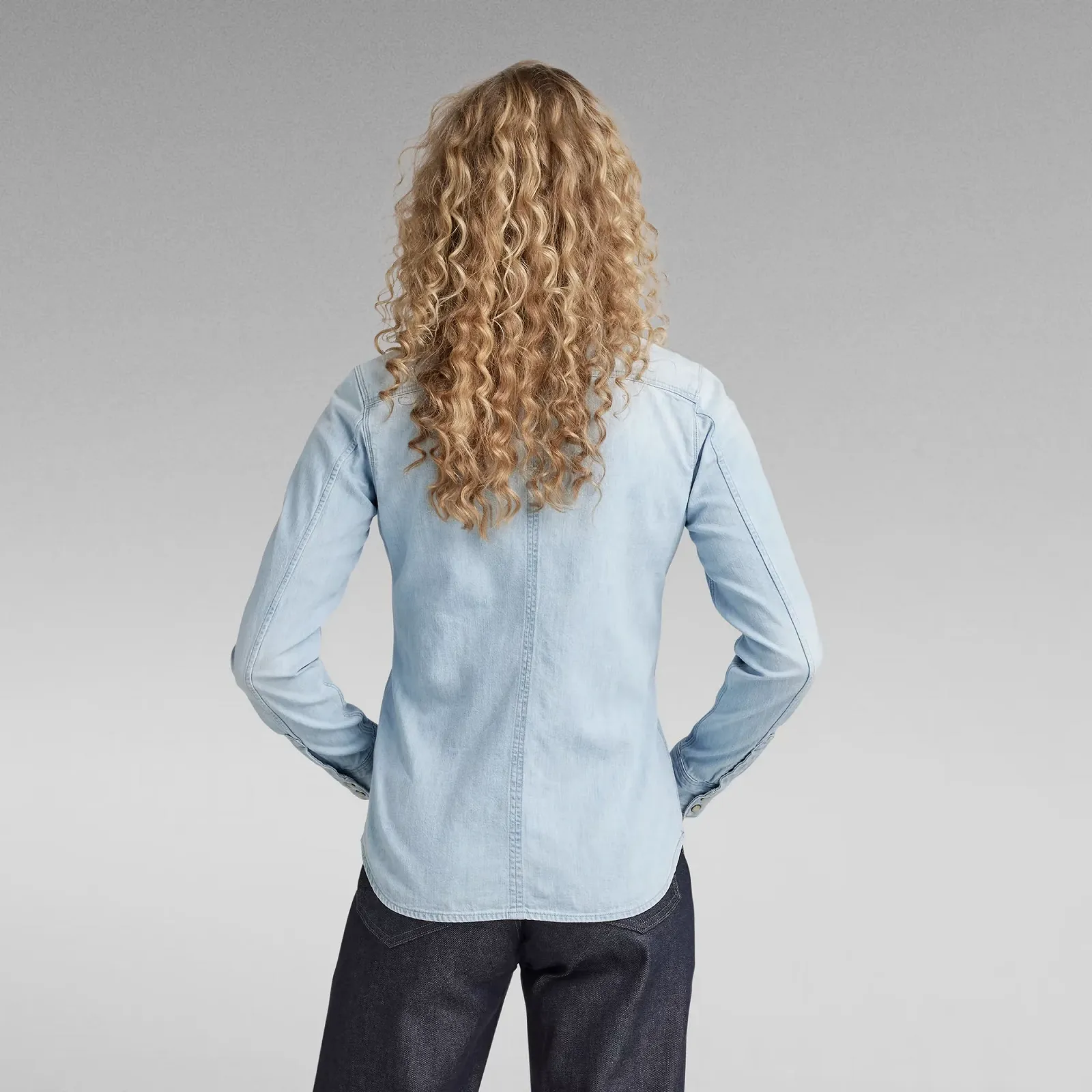 Женская рубашка G-Star  RAW 3301 Denim Shirt - S, фото №3