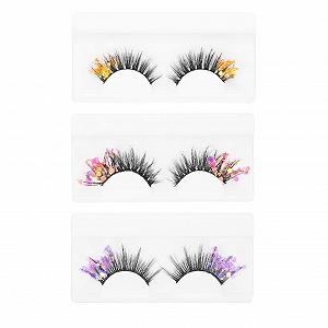 Накладні вії FRCOLOR Fluorescent Dramatic Fluffy Coloured 3D High-Quality Fibre, 3 пари - Фото 1