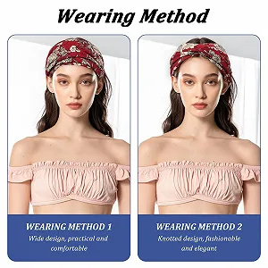 Повязка на голову в стиле бохо synthetic.ua - Фото 1