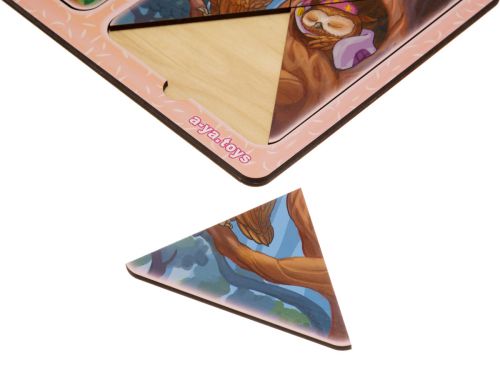 Пазлы в рамке Вороны и совы [tsi192802-TSI], фото №3