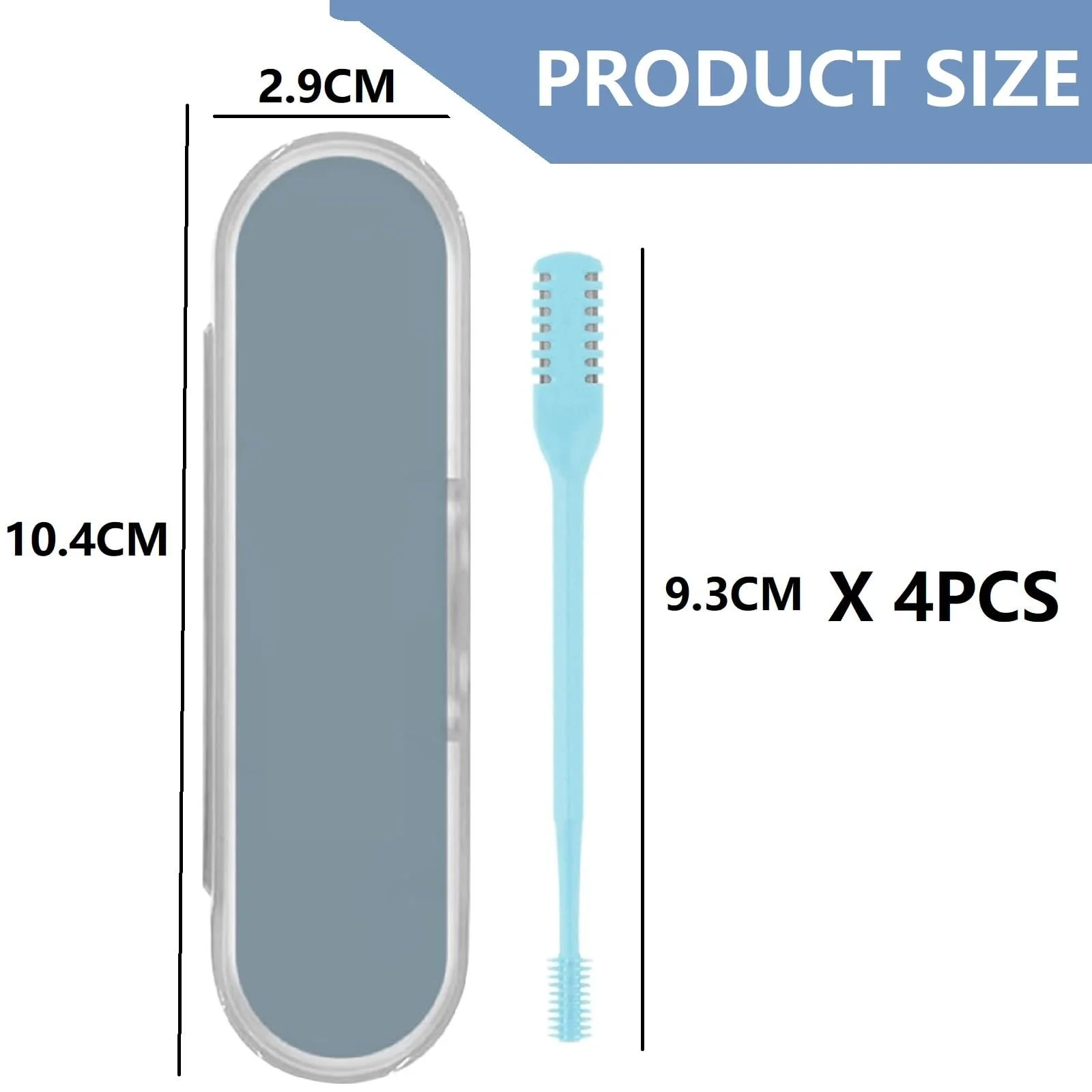Тример для носа Double-Sided Nose Hair Knife з 360° обертанням, фото №3