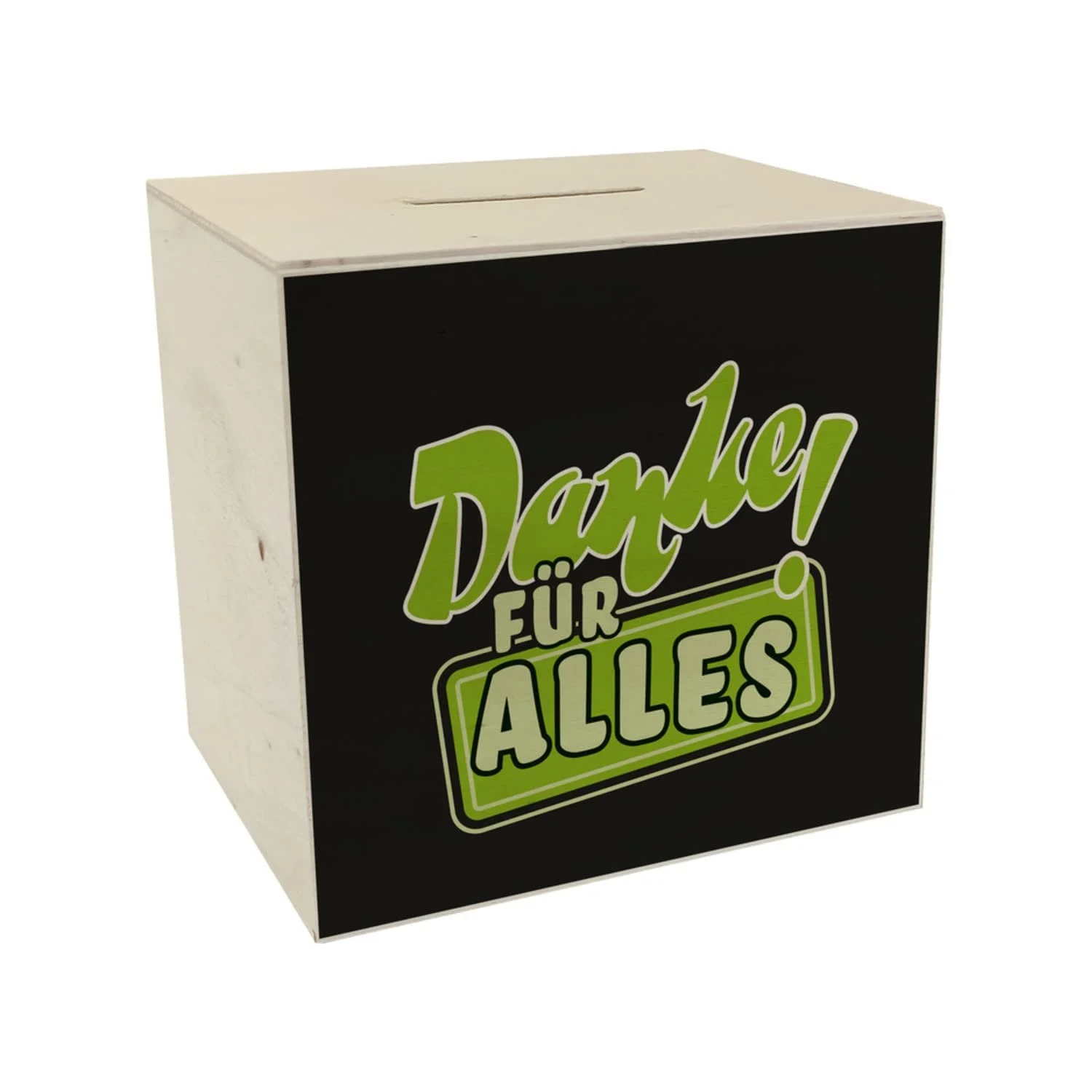 Скарбничка Danke für Alles! Дерев'яна, фото №1