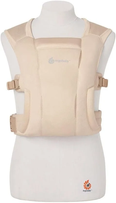 Дитячий рюкзак-переноска Ergobaby Embrace Soft Air Mesh для новонароджених 2-позиційний Кремовий, фото №1