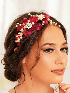 Обруч для волос IYOU Свадебный synthetic.ua - Фото 1