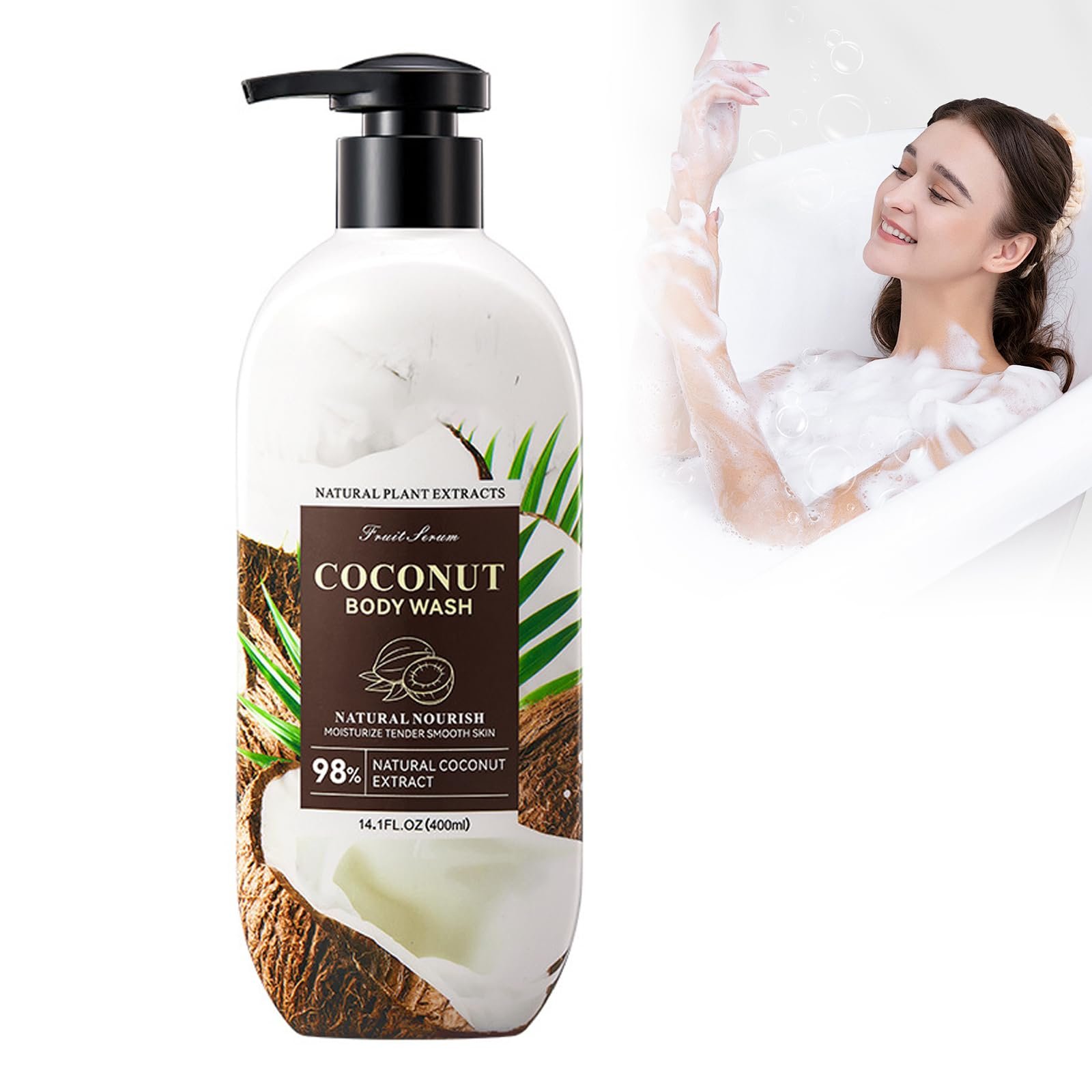 Гель для миття тіла Coconut Wash and Care, фото №1 Гель для миття тіла Coconut Wash and Care, фото №1