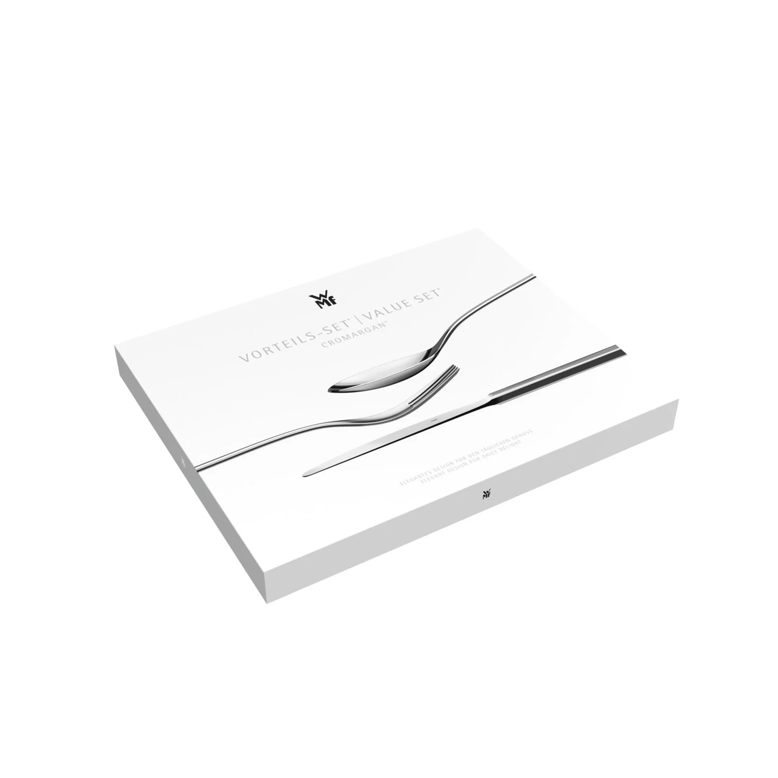 Набор столовых приборов WMF Palermo 60 предметов на 12 персон Cromargan 18/10 нержавеющая сталь полированная, фото №11