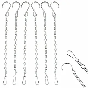 Ланцюги для підвісних кошиків Metal 50 см Set of 6 - Фото 1
