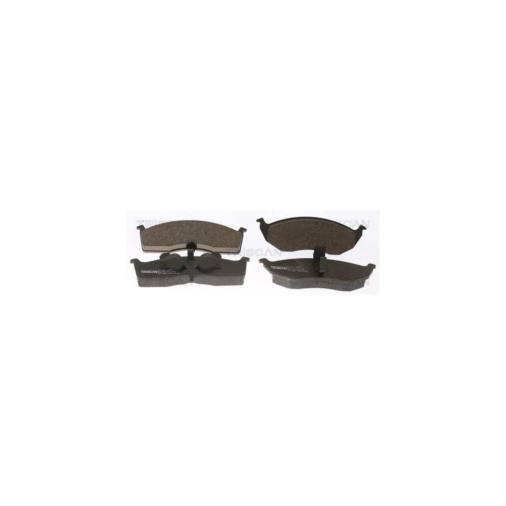 Комплект гальмівних колодок дискових TRISCAN 8110 10513 для CHRYSLER DODGE, фото №1