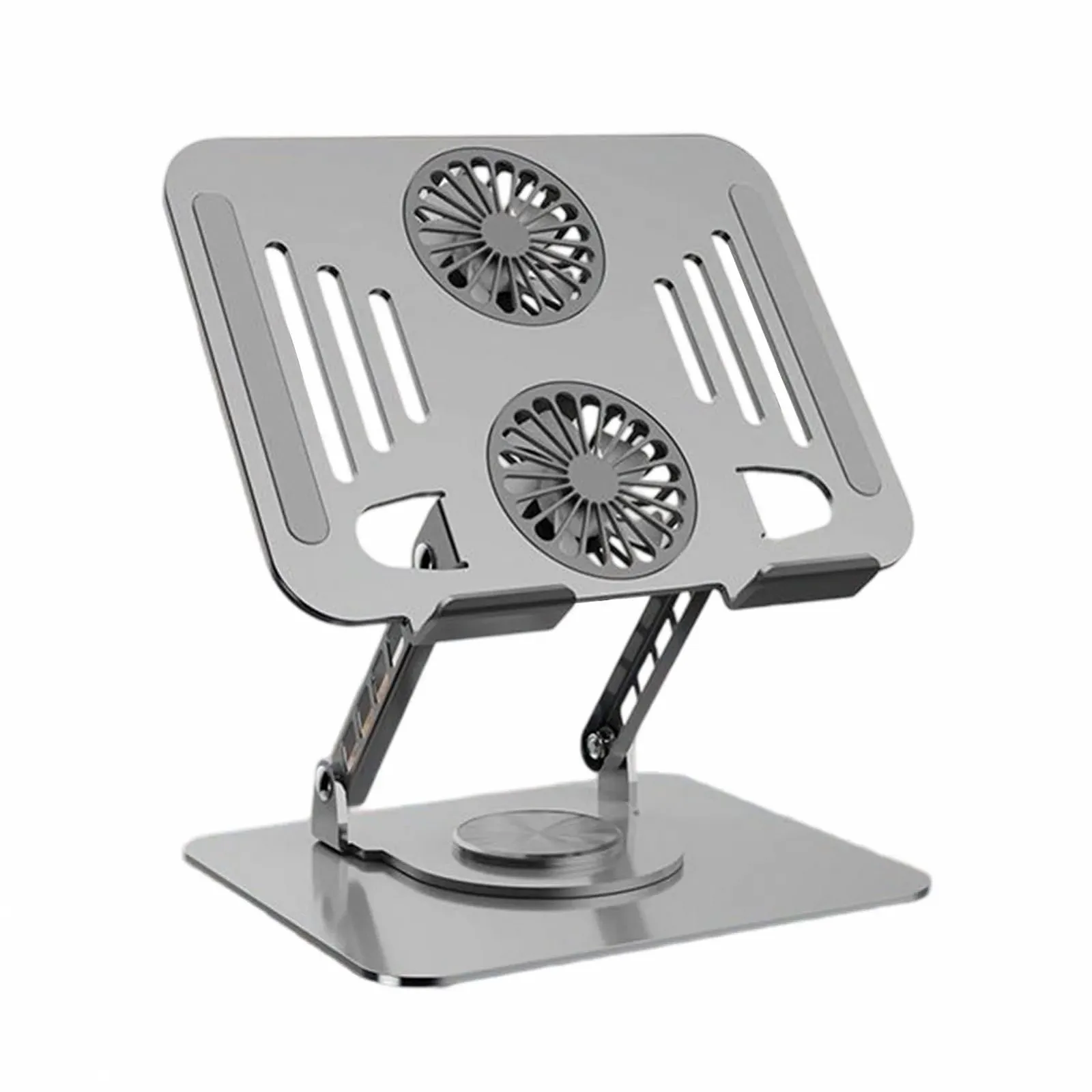 Подставка для ноутбука - Охлаждающая подставка для книг, 24 x 20 x 7 см, Регулируемый кронштейн из углеродистой стали | Складная подставка для компьютера, Профессиональное использование для дома, общежития U, фото №1