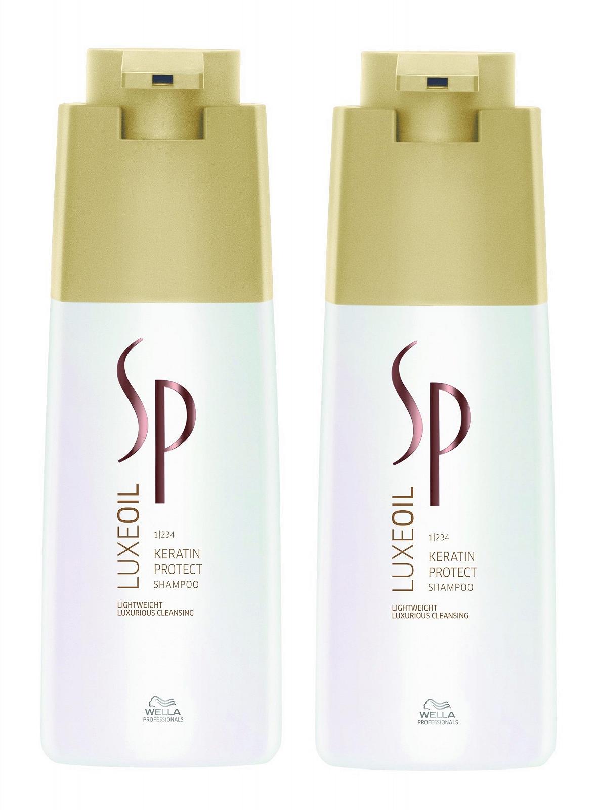 Шампунь Wella SP System Professional Care Luxe Oil Keratin Protect 1000 мл Упаковка 2 шт, фото №1