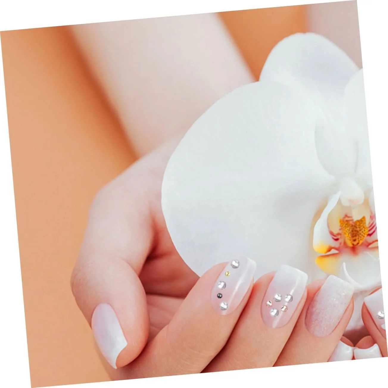 Набір перлин для дизайну нігтів Healeved, імітація сталевих перлин для жінок та дівчат, фото №3