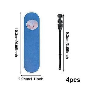 Тример для носа 2-в-1 2024 Двосторонній ніж для волосся носа Роторний synthetic.ua - Фото 1