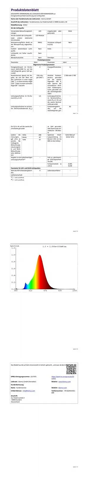 Мобільна LED лампа blomus KODU акумуляторна алюміній 7 х 20 см IP65 світло-сіра, фото №7