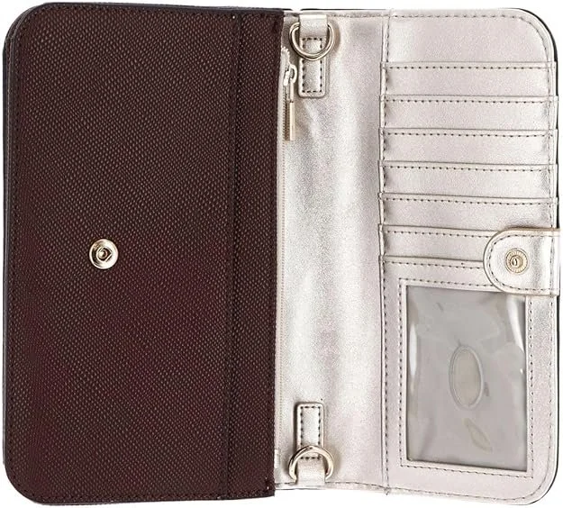 Жіноча сумка через плече Guess Noelle Xbody Flap Коричневий, фото №5