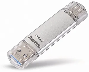 Купити USB-накопичувач Hama FlashPen C-Laeta 64 ГБ USB 3.0 & USB 3.1 Type C - Фото 1 USB-накопичувач Hama FlashPen C-Laeta 64 ГБ USB 3.0 & USB 3.1 Type C - Фото 1