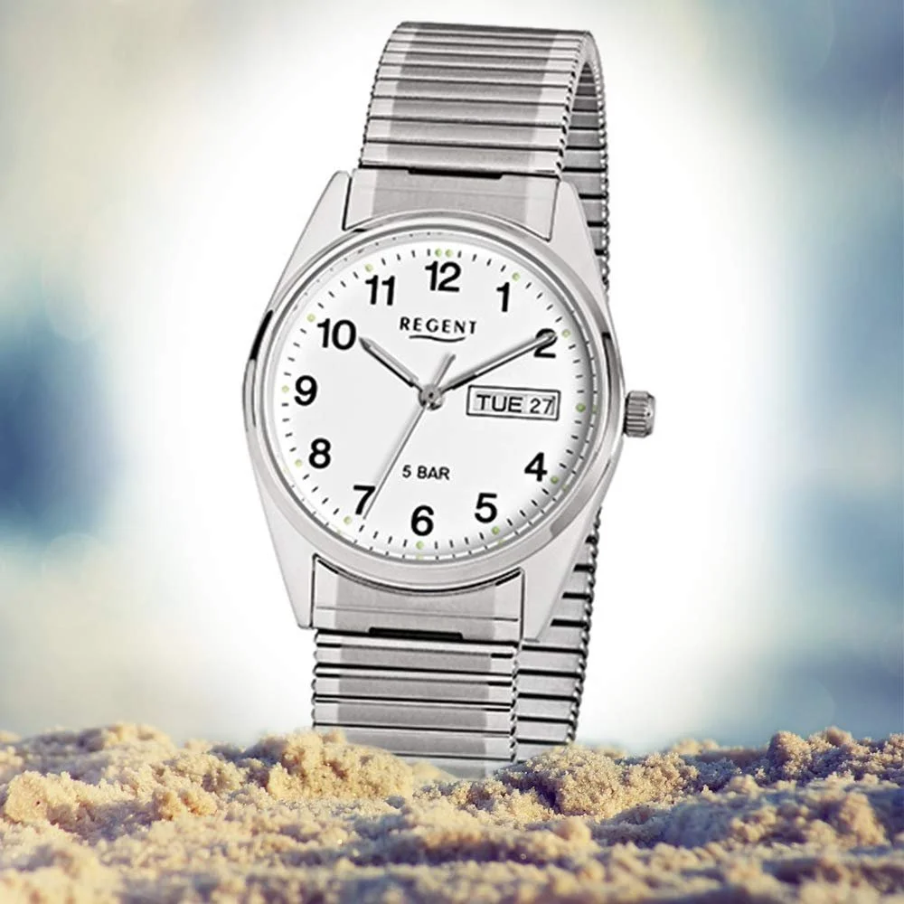 Чоловічий годинник з браслетом Regent F-292, фото №4 Чоловічий годинник з браслетом Regent F-292, фото №4