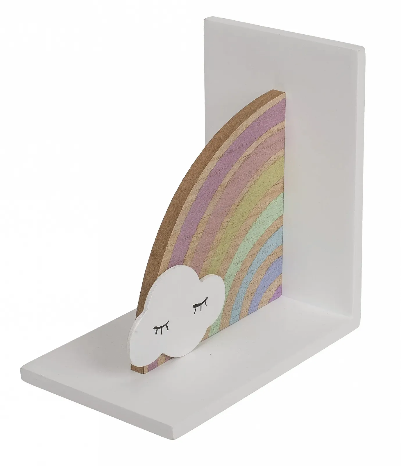 Подставки для книг Out of the blue Деревянные Радуга с облаком Набор из 2 штук в подарочной коробке, фото №5 Подставки для книг Out of the blue Деревянные Радуга с облаком Набор из 2 штук в подарочной коробке, фото №5