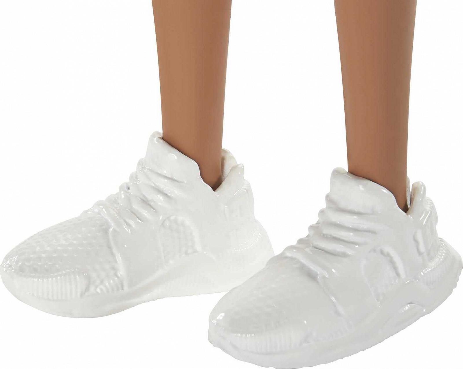 Лялька Barbie Fashionista GXY99 в сукні зі зміїним принтом, фото №5