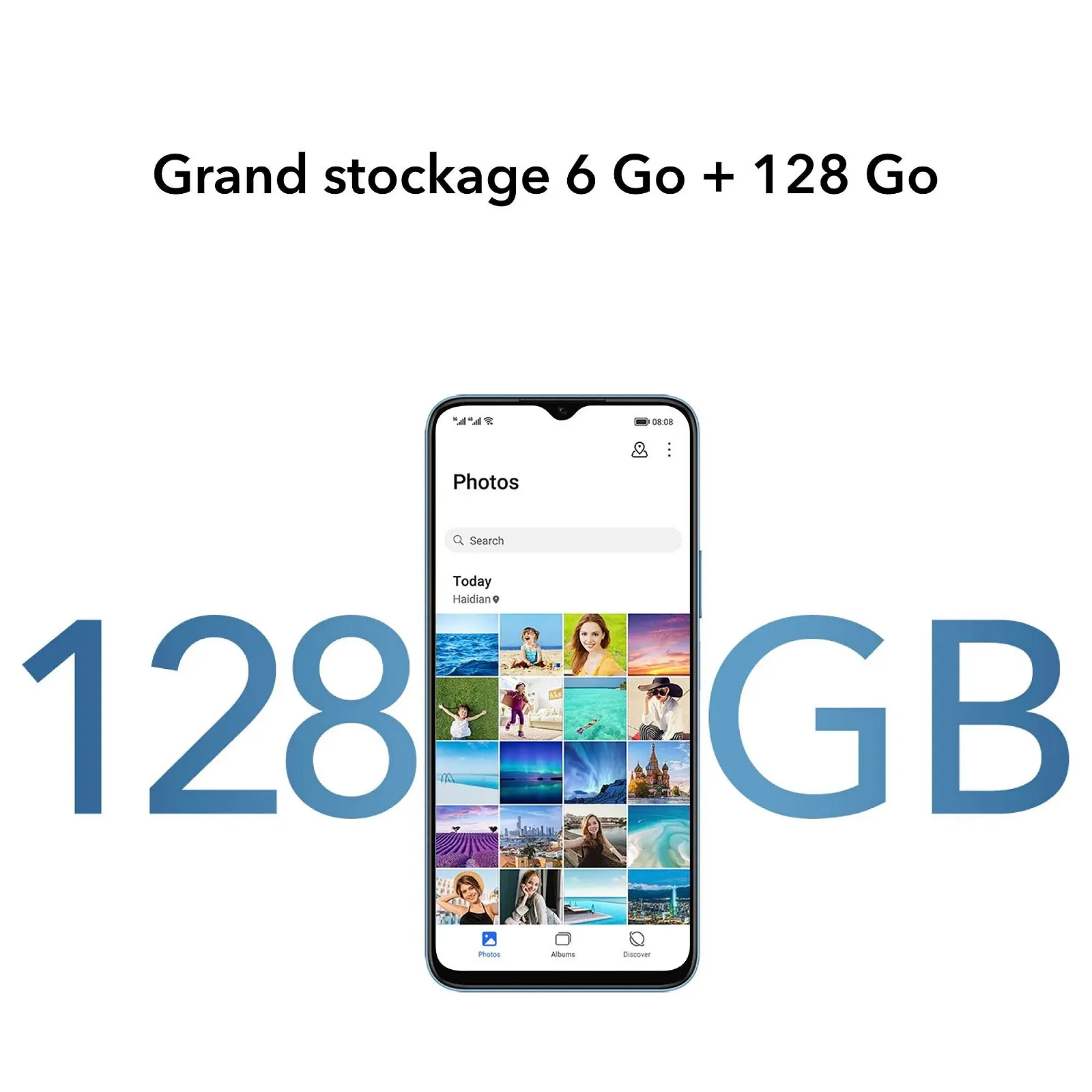 Смартфон HONOR X8 5G 6.5" 6/128GB Dual SIM Android 11 48MP Snapdragon 480 Plus 5000mAh NFC Black, фото №4