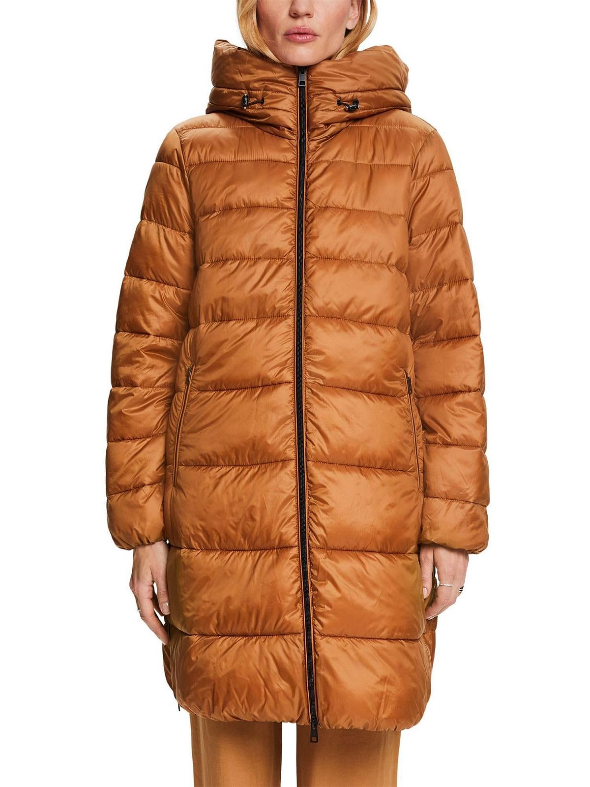 Куртка стьобана з капюшоном ESPRIT Recycled, фото №1