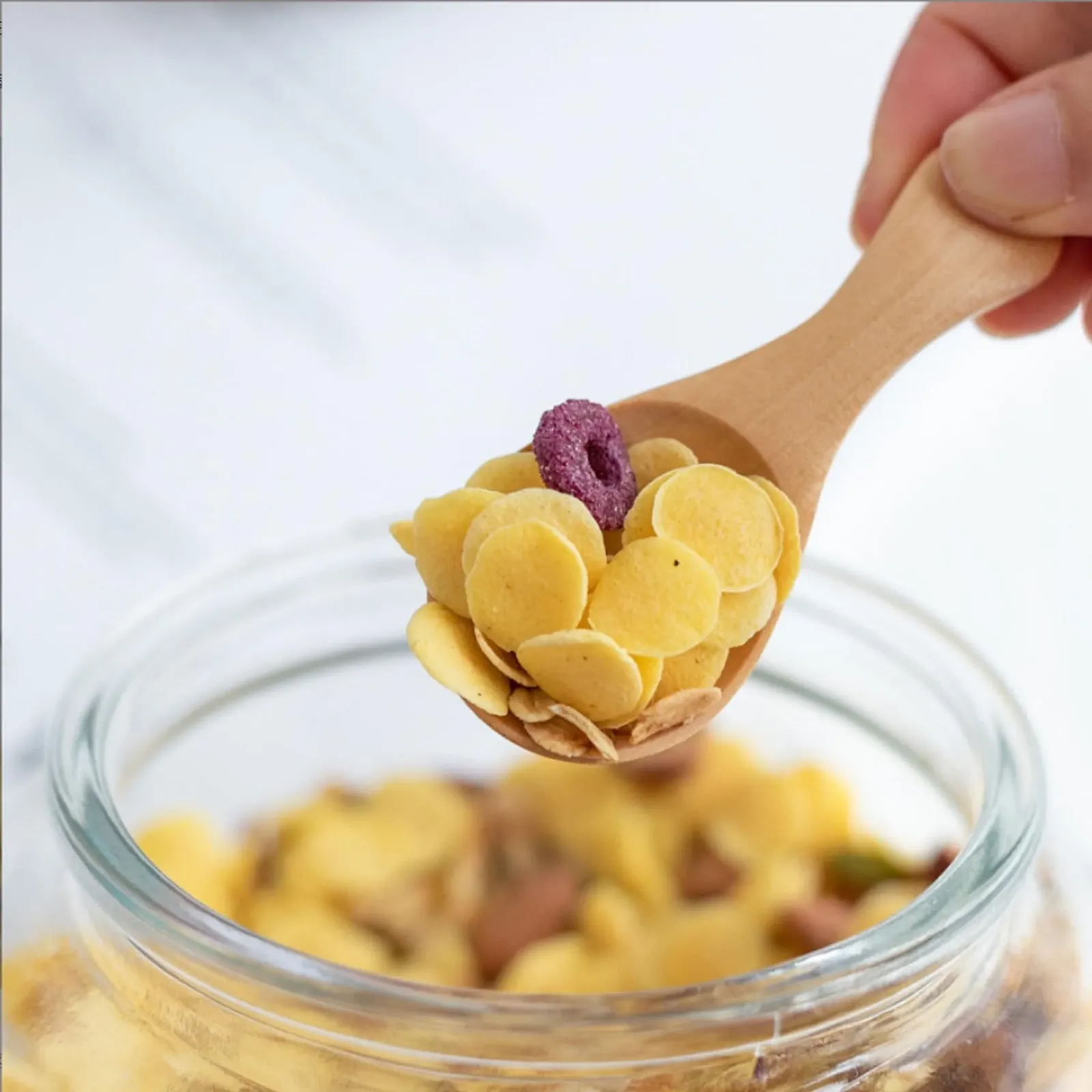 Ложка деревянная Мини 8 см, фото №6