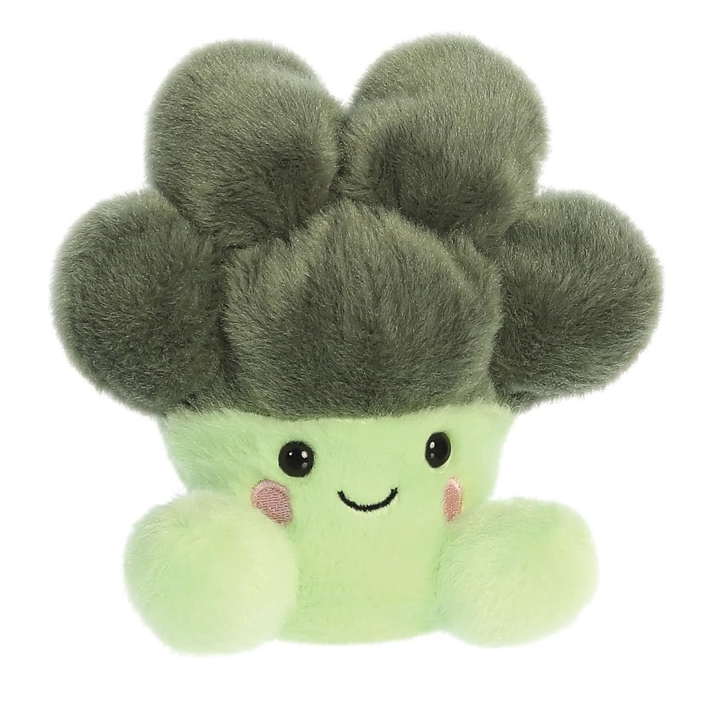 Мягкая игрушка Aurora Palm Pals Luigi Broccoli 33790 13 см Зеленая, фото №2 Мягкая игрушка Aurora Palm Pals Luigi Broccoli 33790 13 см Зеленая, фото №2