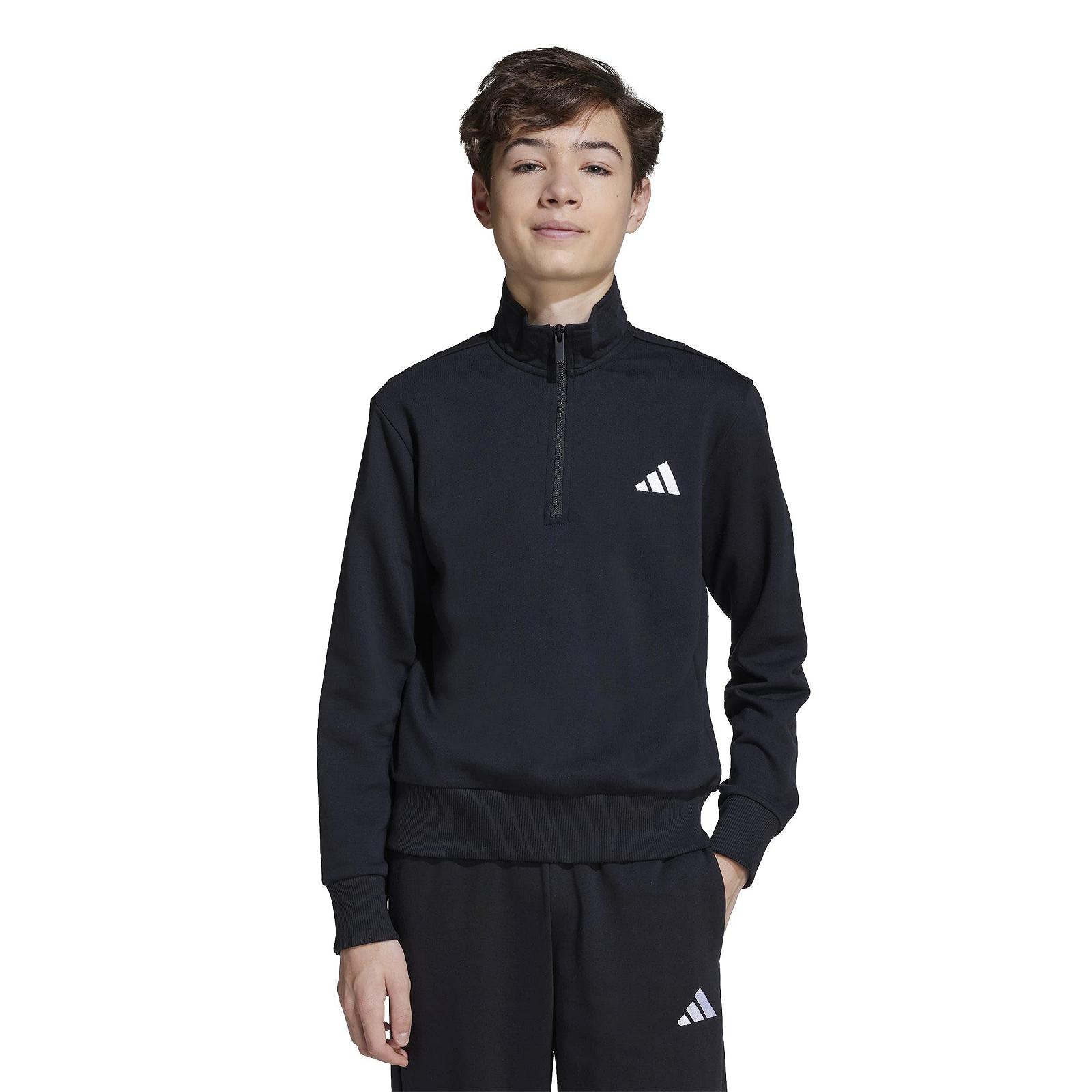 Свитшот adidas Essentials Half-Zip для детей, унисекс (1 шт. в упаковке), фото №4