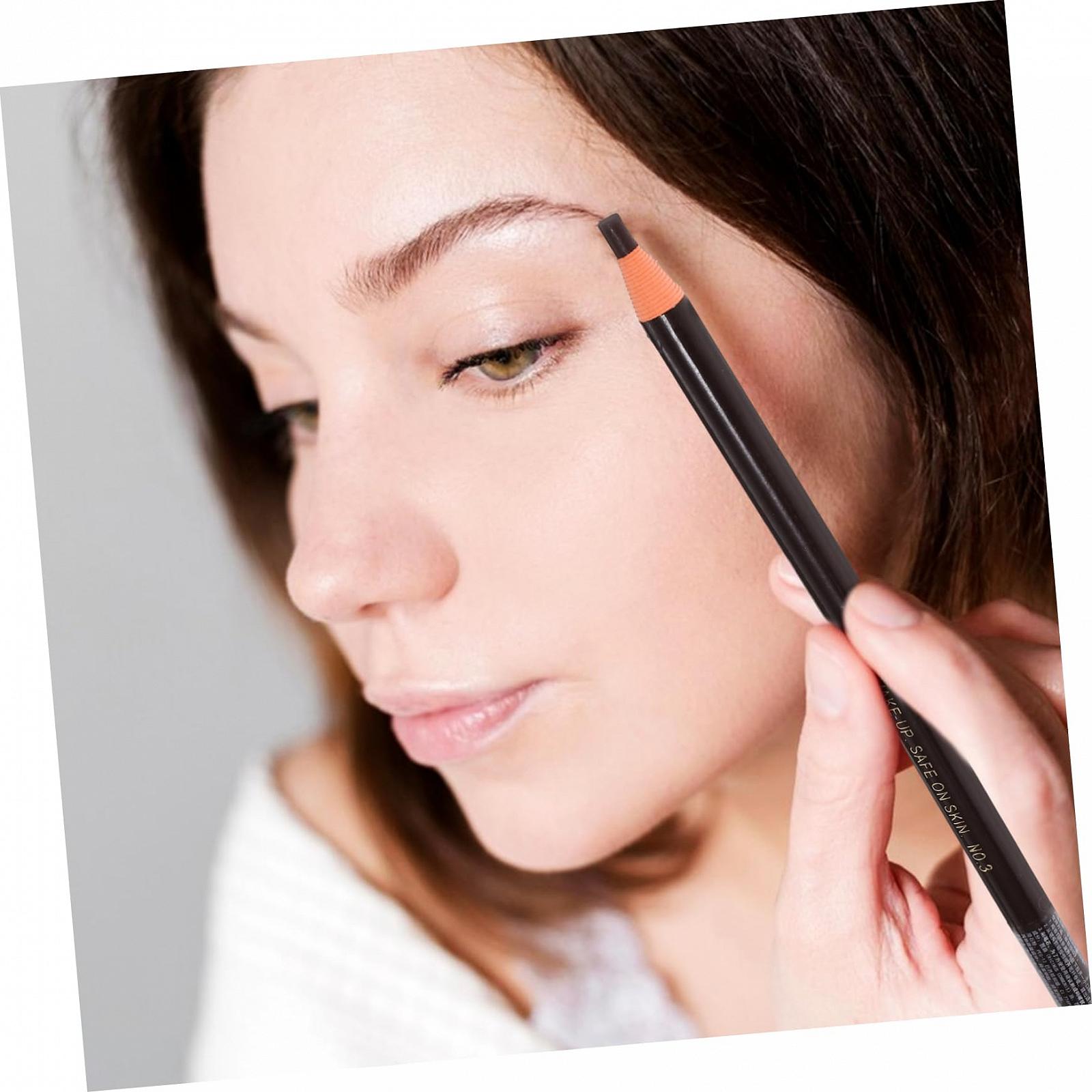 Олівець MERRYHAPY Augenbrauenstift Dark Brown, фото №3