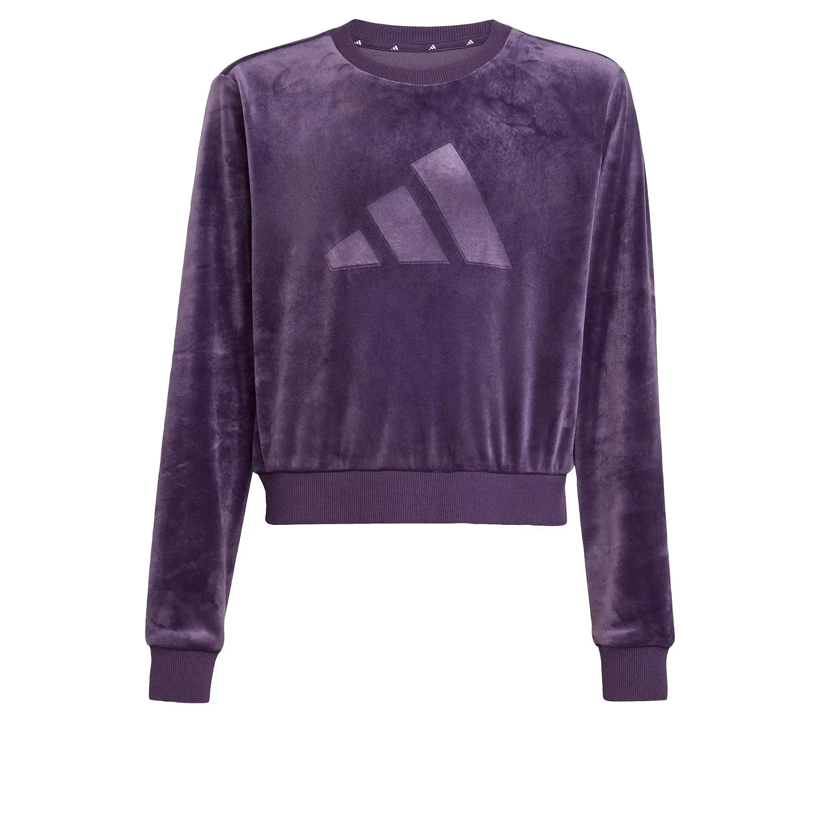 Толстовка adidas Holiday Glam Crop для девочек, унисекс, фото №1