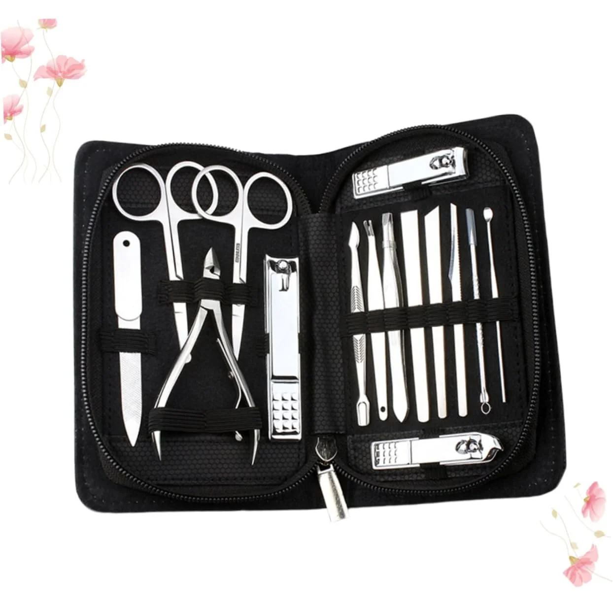 Набор кусачек для ногтей PACKOVE с триммером для ногтей и пилочками для перчаток и пальцев ног черный, фото №5 Набор кусачек для ногтей PACKOVE с триммером для ногтей и пилочками для перчаток и пальцев ног черный, фото №5