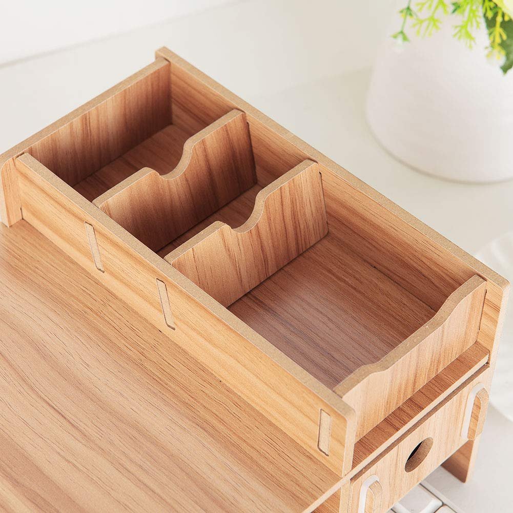 Подставка для ноутбука для монитора Современная офисная настольная стойка Полка, фото №7